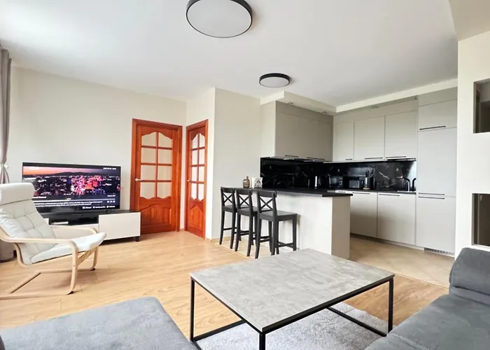 The Golden Waves - Family In Appartement Klaipėda